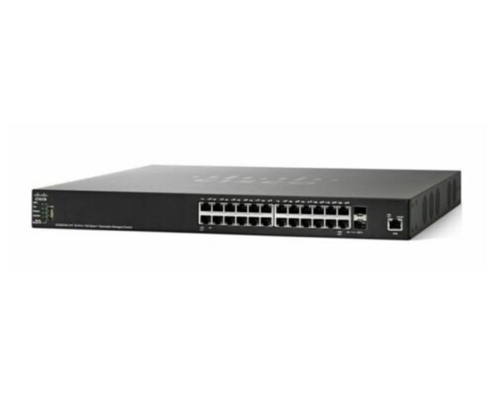 Cisco 24GB PoE w/ 4Port 10GB Stack (SG500X-24P-K9-RFB) thumbnail