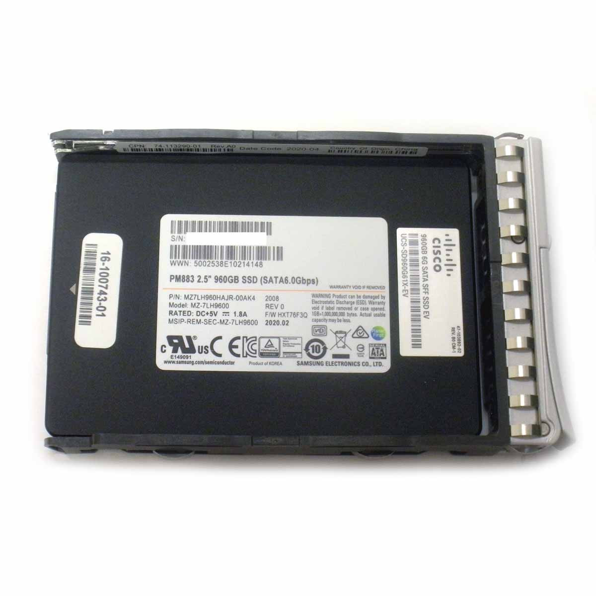 Cisco 960GB 2.5 inch Enterprise (UCS-SD960G61X-EV-RFB) thumbnail