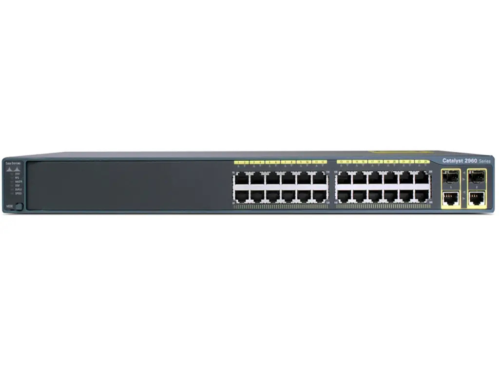 Cisco Catalyst 2960 Plus 24 10/100 (WS-C2960+24LC-S-RFB) thumbnail
