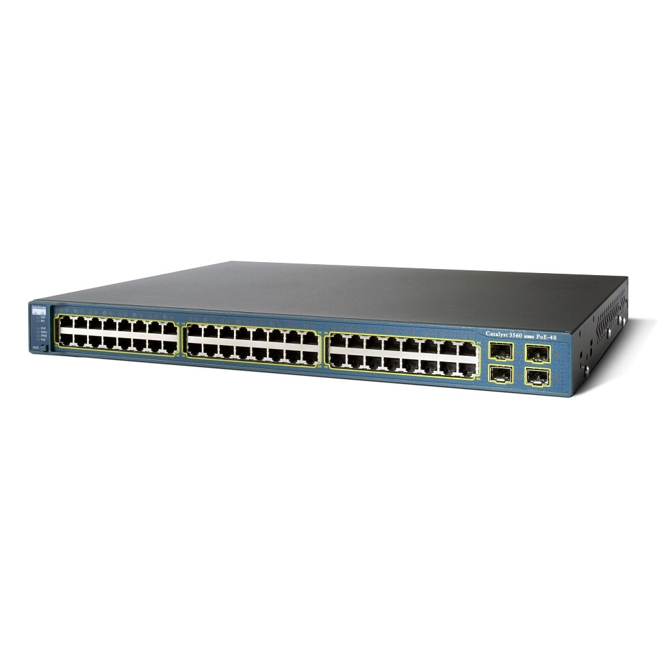 Cisco CATALYST 3560V2 48 10/100 POE (WS-C3560V2-48PS-E-RFB) thumbnail