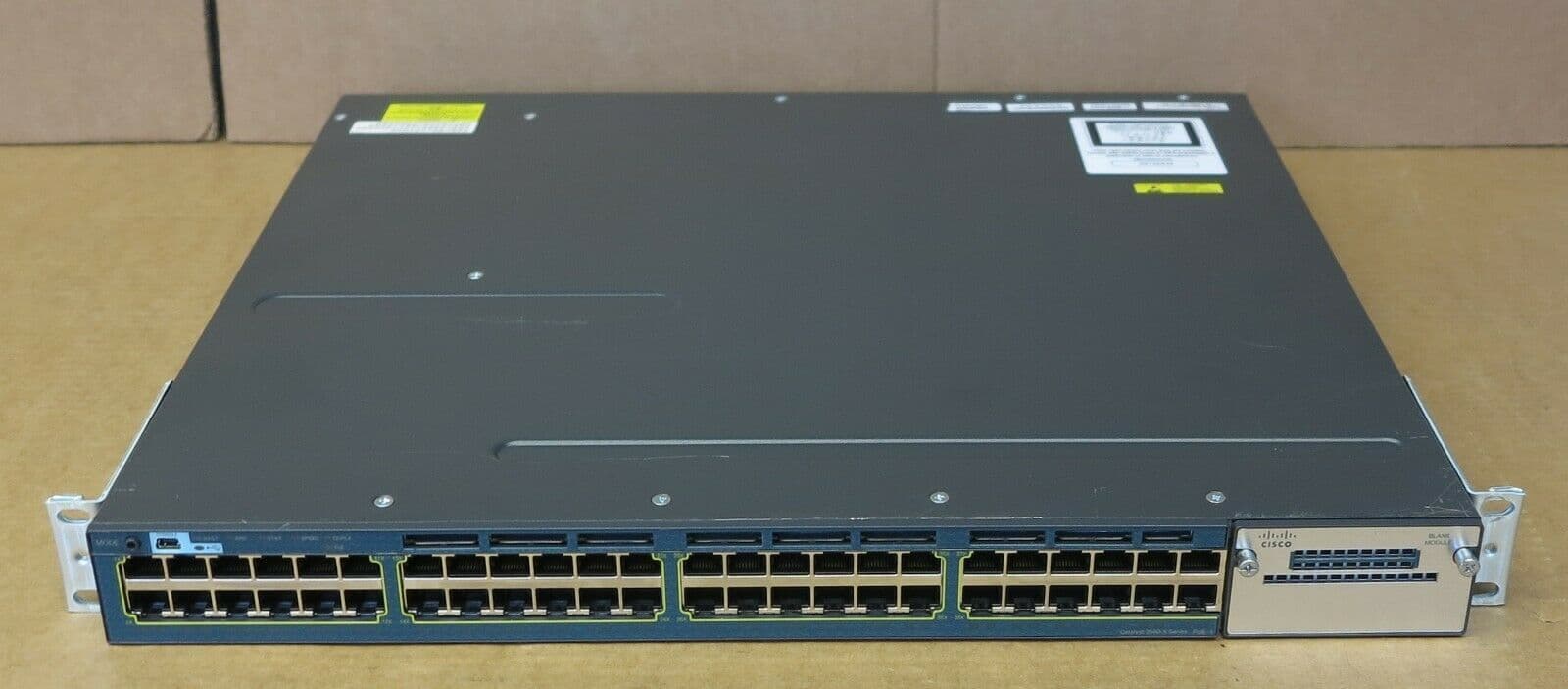 Cisco CATALYST 3560X 48 PORT (WS-C3560X-48PF-S-RFB) thumbnail