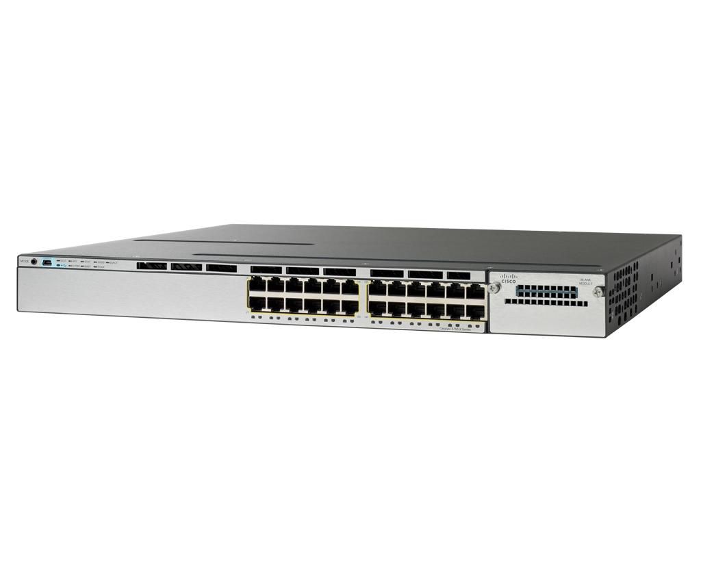 Cisco Catalyst 3750 24 10/100+2 SFP (WS-C3750-24TS-E-RFB) thumbnail