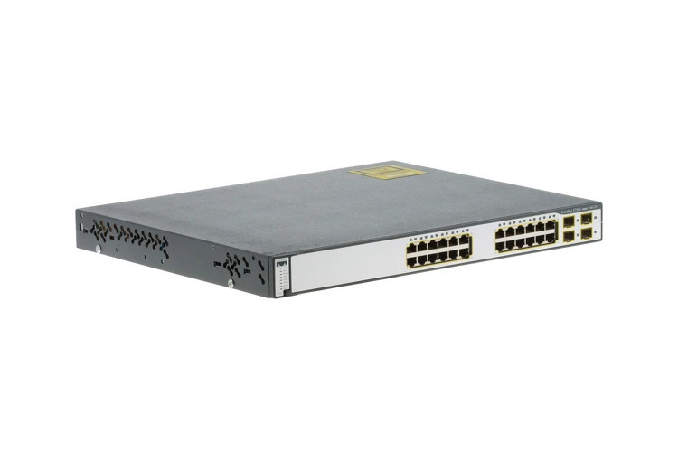 Cisco 16x 10/100/1000BT+ 10GbE (req (WS-C3750G-16TD-S-RFB) thumbnail