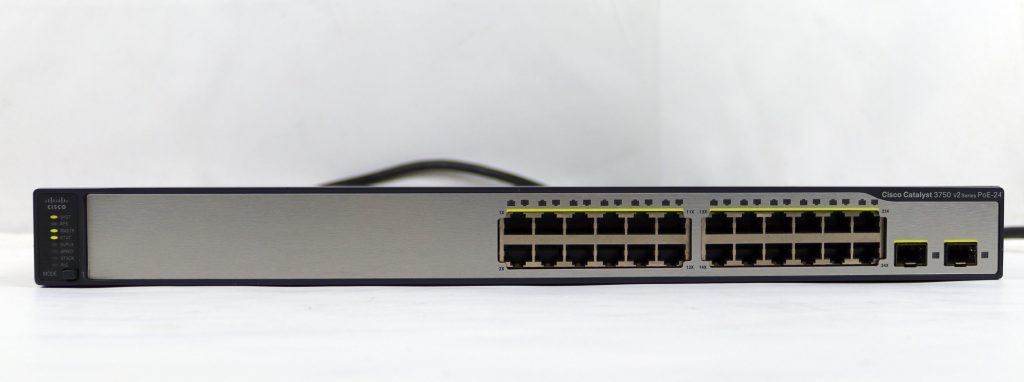 Cisco CATALYST 3750V2 24 10/100 + 2 (WS-C3750V2-24TS-S-RFB) thumbnail
