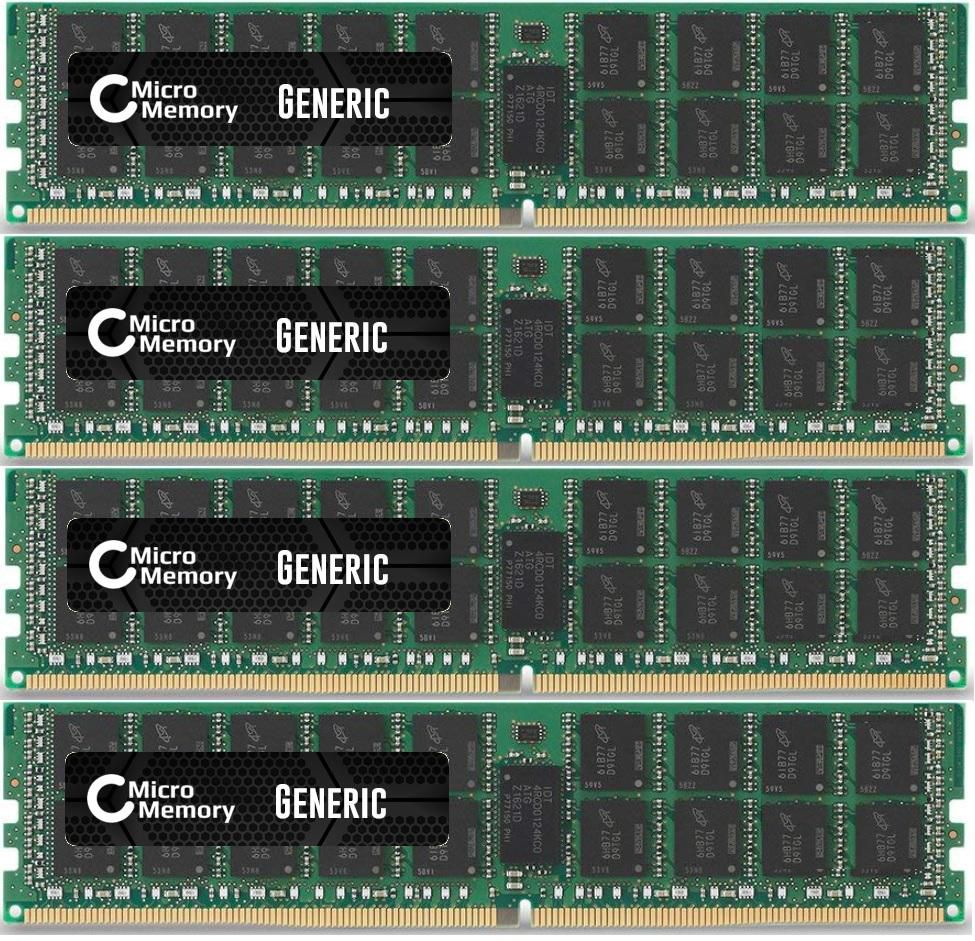CoreParts MMH9736/64GB geheugenmodule 4 x 16 GB DDR4 ECC (KVR21R15D4K4/64) thumbnail