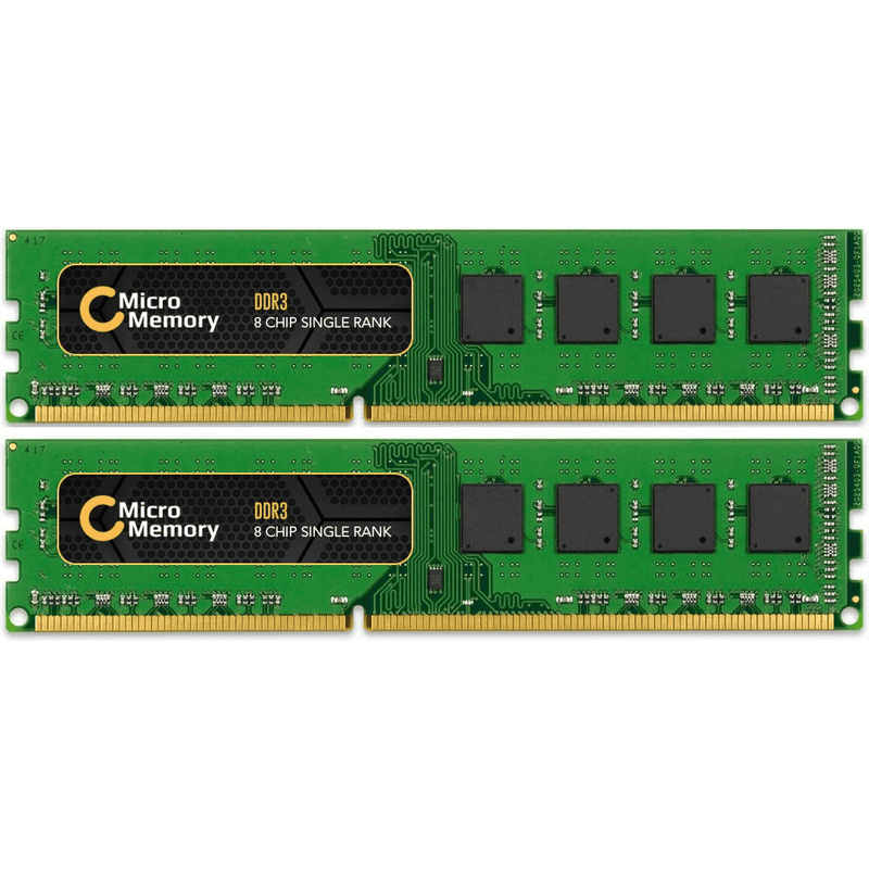 CoreParts MMKN056-16GB, 16 GB, DDR3, 1600 MHz, Green (MMKN056-16GB) thumbnail