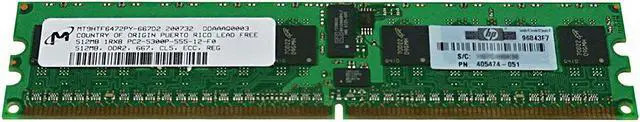 HP 512MB, 667MHz, PC2-5300, (5712505565032-RFB) thumbnail