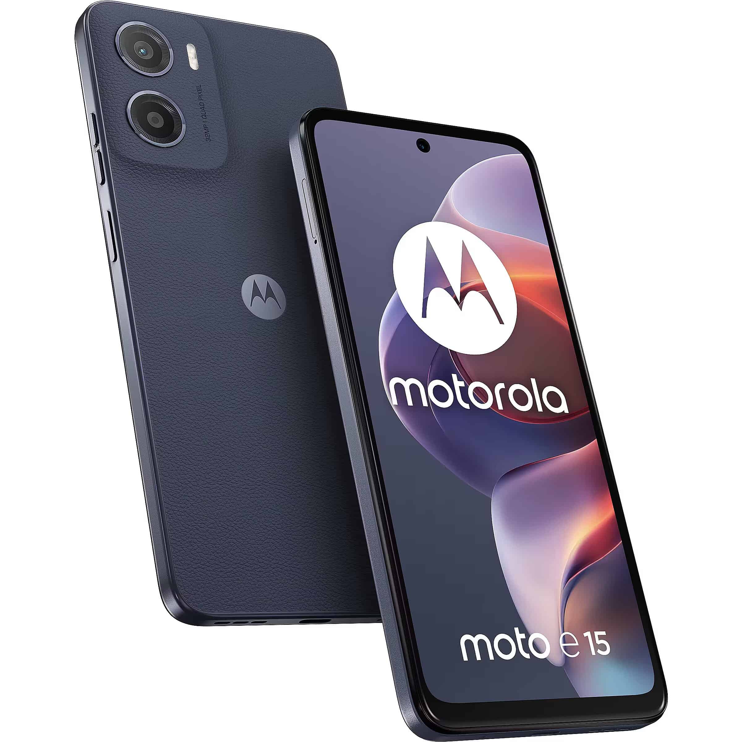 Motorola Moto E15 64GB Dark Blue (PB6S0013FR) thumbnail