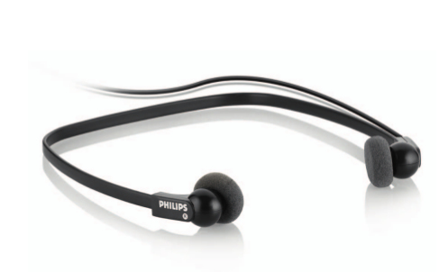 Philips LFH0234 Hoofdtelefoons Bedraad Neckband Muziek Zwart (LFH0234/10) thumbnail