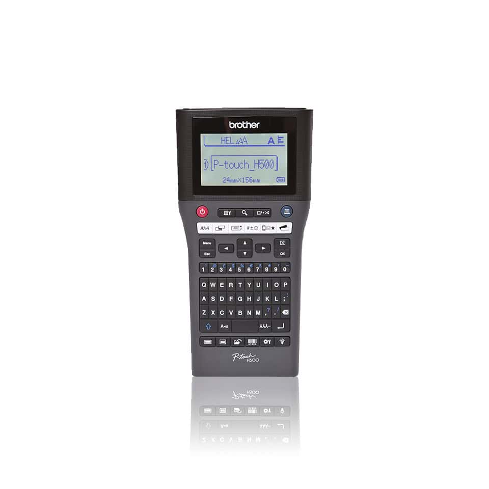 Brother PT-H500 labelprinter 180 x 180 DPI 30 mm/sec Bedraad TZe QWERTY (PTH500YP1) thumbnail