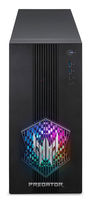 Acer Predator PO3-665_H810 Intel Core Ultra 7 265F 32 GB DDR4-SDRAM 1 TB SSD NVIDIA GeForce RTX 5060 Windows 11 Home Desktop PC Zwart (DG.E4TEG.009) thumbnail
