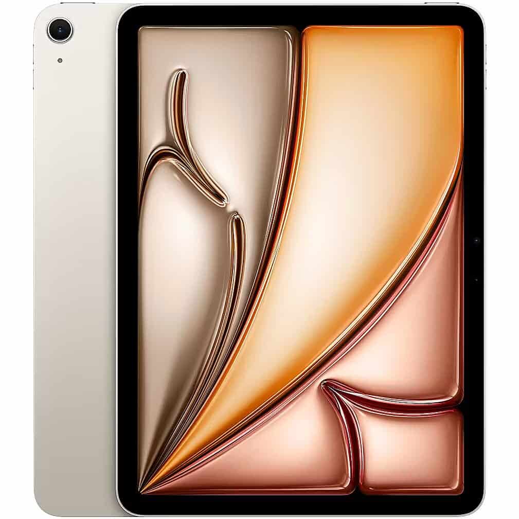 Apple 11-inch iPad Air Wi-Fi + Cellular 256GB - Starlight (MCG24HC/A) thumbnail