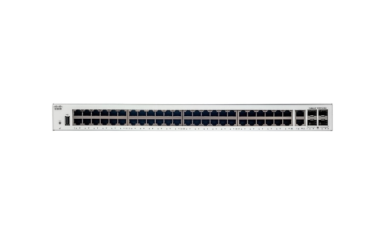 Cisco Refurb/Catalyst 1000 48port GE 4x1G SFP (C1000-48T-4G-L-RF) thumbnail
