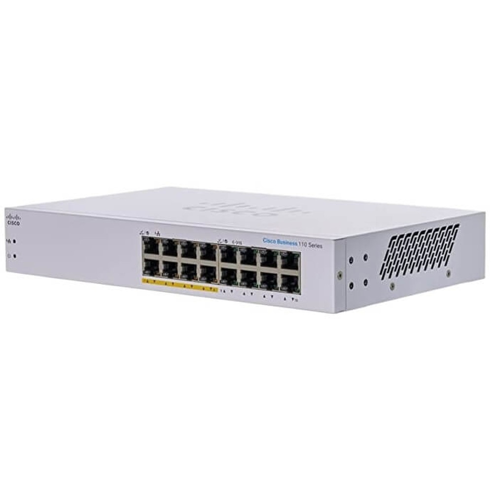 Cisco Cbs110 Unmanaged L2 Gigabit (CBS110-16PP-EU-RF) thumbnail