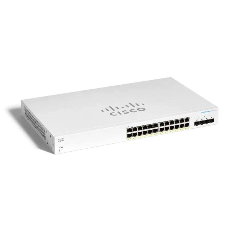 Cisco Network Switch Managed L2 (CBS220-24FP4GEU-RF) thumbnail