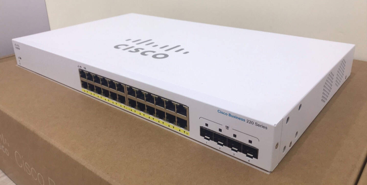 Cisco Cbs220-24P-4X Managed L2 (CBS220-24P-4X-EU-RF) thumbnail