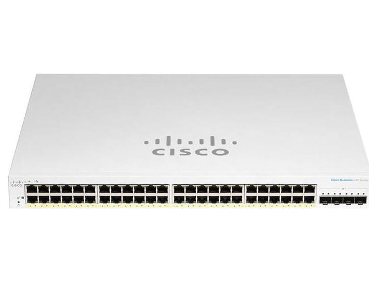 Cisco Network Switch Managed L2 (CBS220-48FP-4X-EU-RF) thumbnail