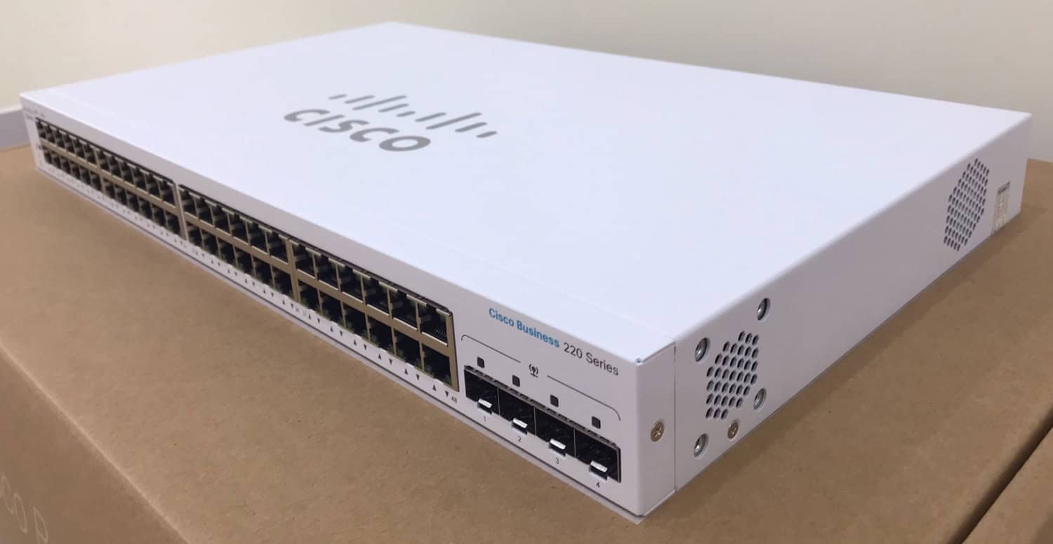 Cisco Cbs220-48T-4X Managed L2 (CBS220-48T-4X-EU-RF) thumbnail