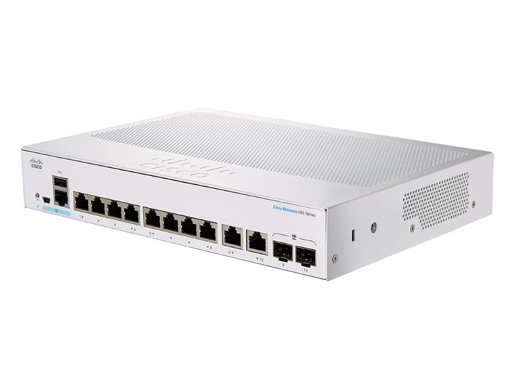 Cisco Cbs350 Managed L3 10G (CBS350-8XT-EU-RF) thumbnail