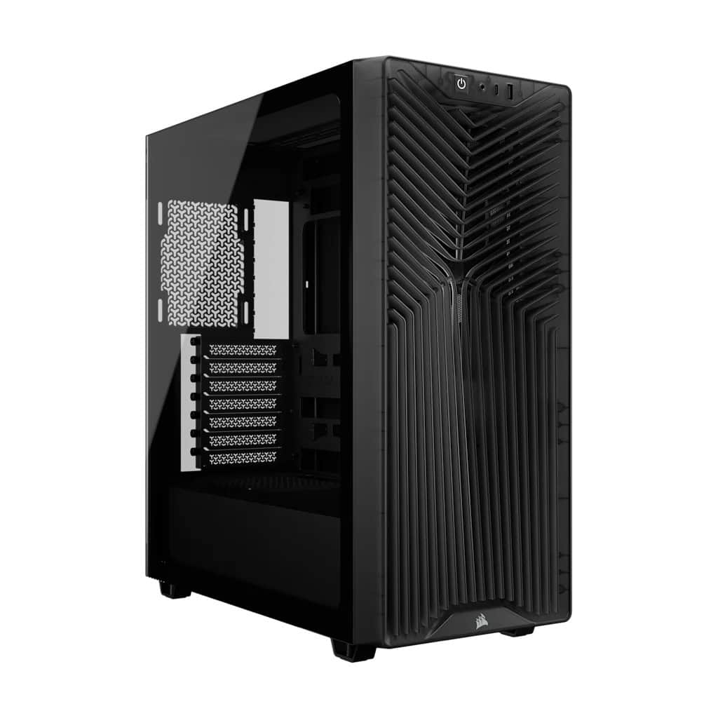 Corsair 3200D RS Mid-Tower Performance Case, Smoke Mid-Tower / Mini-ITX, Micro-ATX, ATX / Tempered Glass (CC-9011336-WW) thumbnail