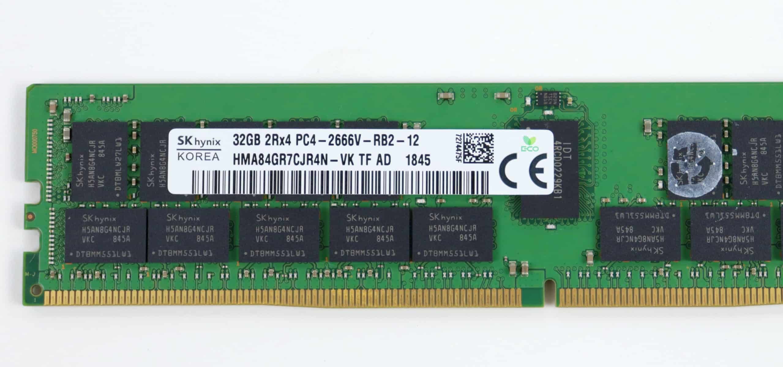 Dell 32GB 2Rx4 PC4-21300V-R DDR4-2666MHz (HMA84GR7CJR4N-VK) thumbnail