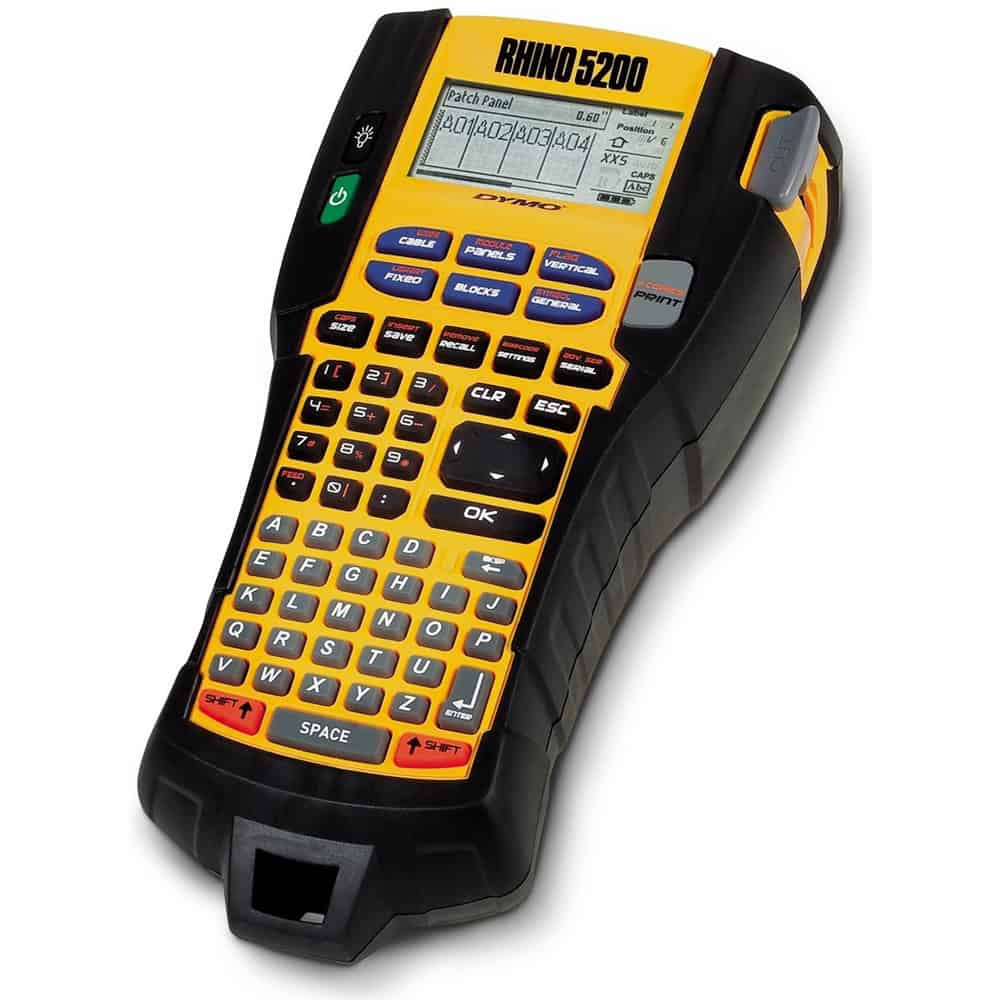 Dymo Rhino 5200 - Beschriftungsgerät - S/W - Rolle (1,9 cm) (S0841460) (S0841460) thumbnail