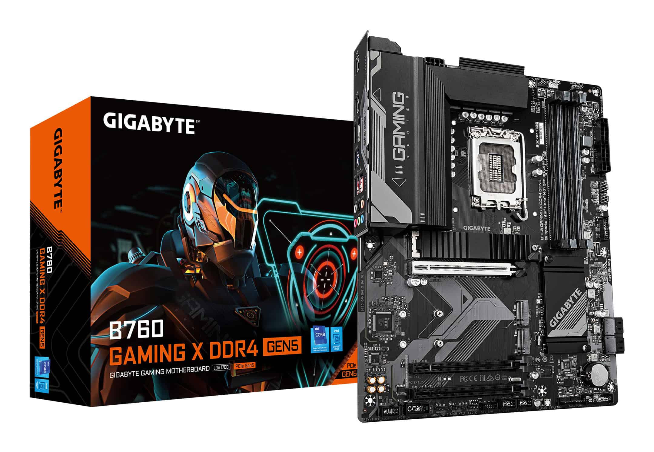 GIGABYTE B760 GAMING X DDR4 GEN5 Intel B760 LGA 1700 ATX (B760 GAMING X D4 GEN5) thumbnail