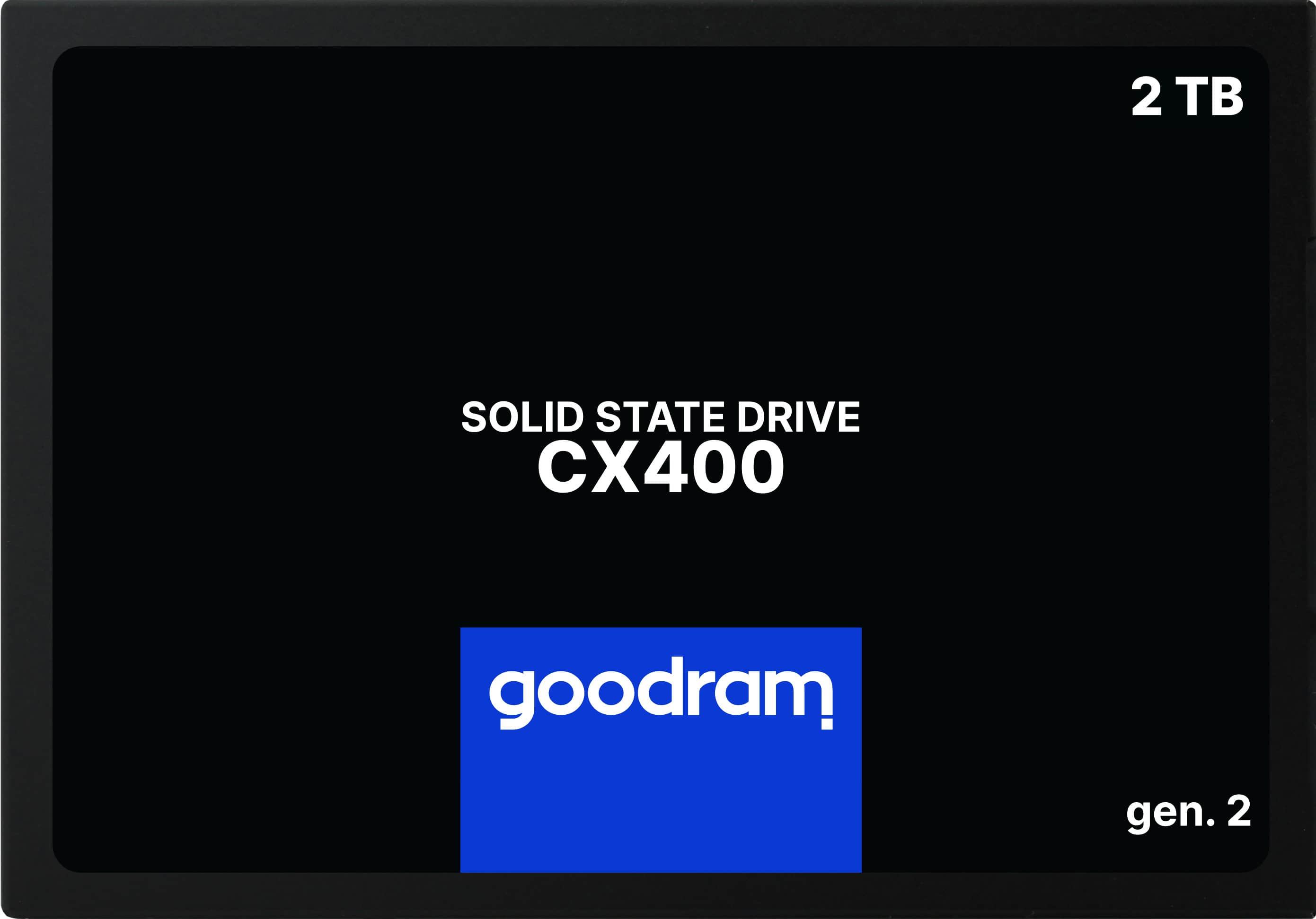 Goodram CX400 SSDPR-CX400-02T-G2 2 TB 2.5" SATA III 3D NAND (SSDPR-CX400-02T-G2) thumbnail