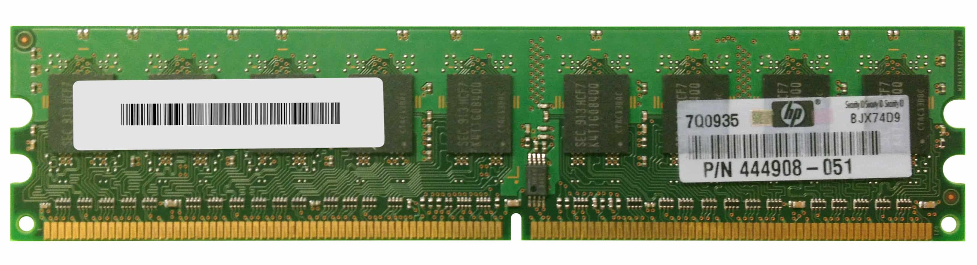 HP 1GB DDR2 PC2-6400 (444908-051) thumbnail