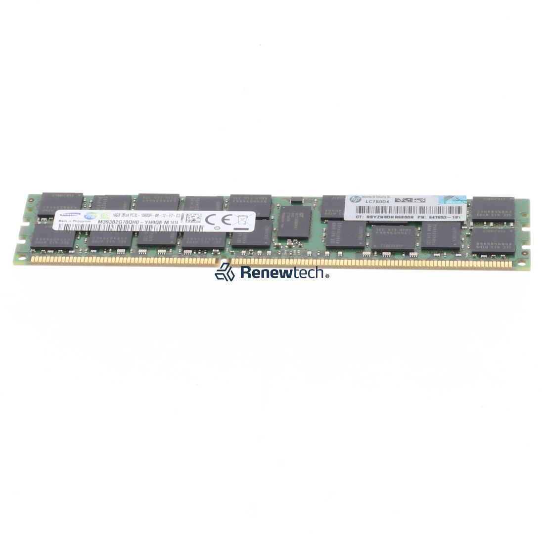 HP 16GB 2Rx4 PC3L-10600R-9 Kit (647883-B21-RFB) thumbnail