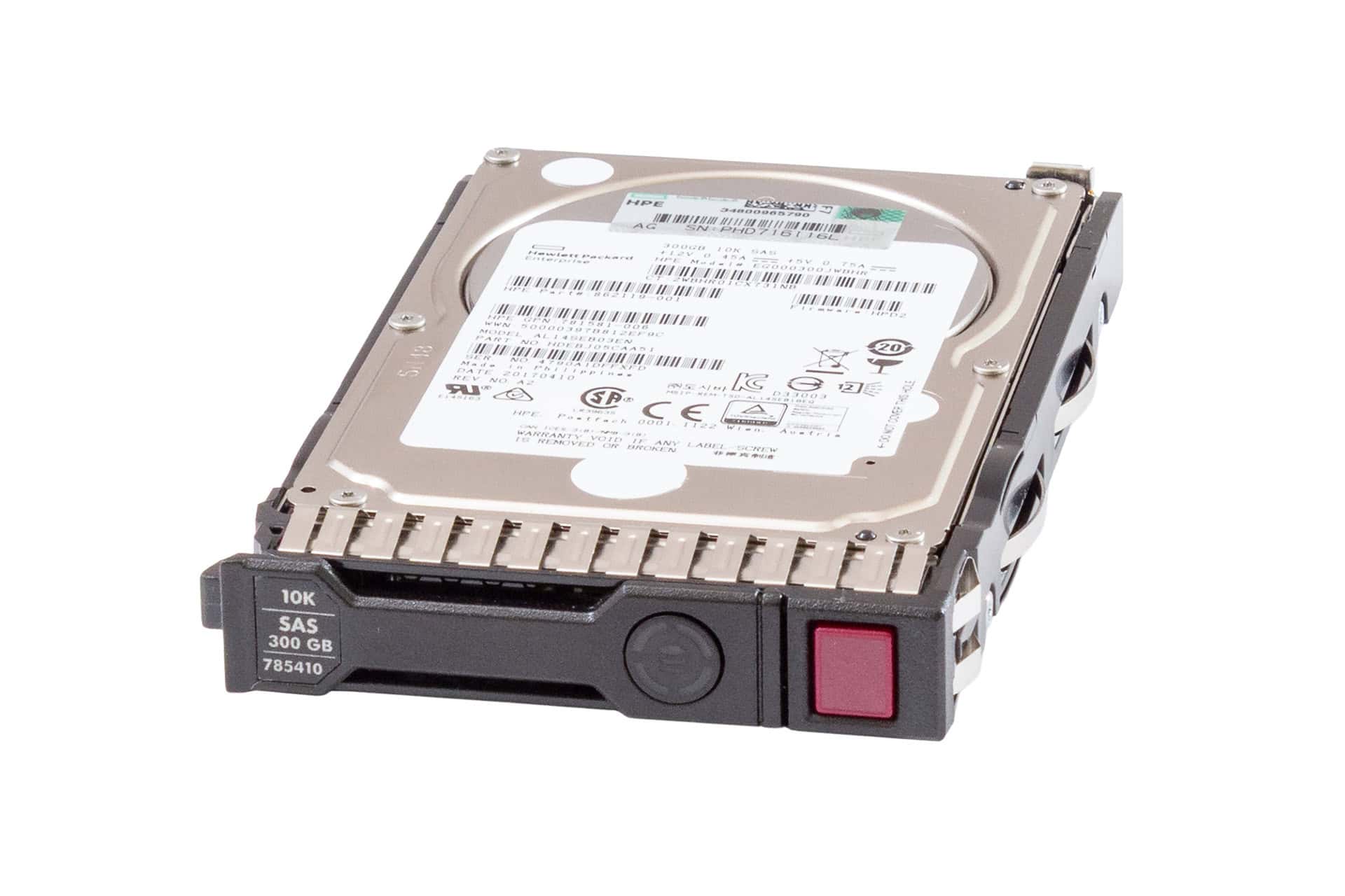 HP HDD/300GB 2.5IN10K 6G SAS (862119-001-RFB) thumbnail