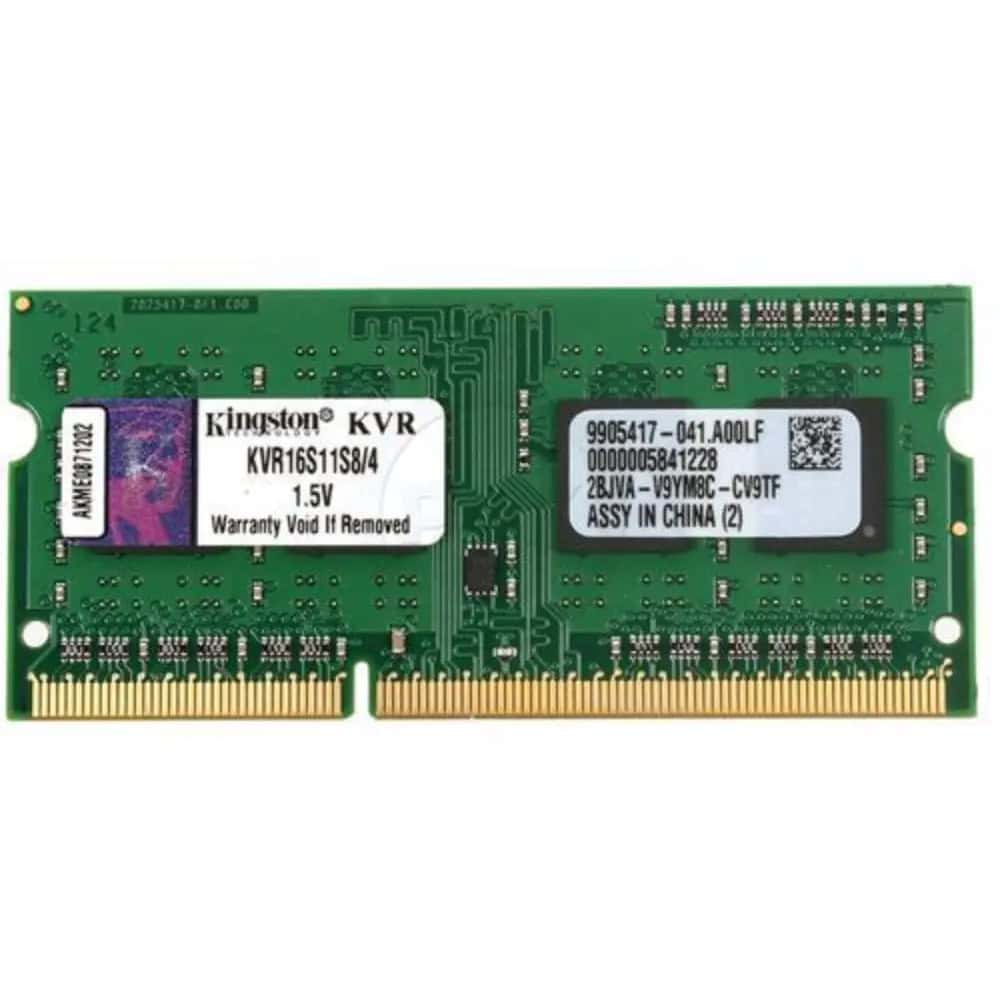 Kingston ValueRAM - DDR3 - Module - 4 GB - SO DIMM 204-PIN (KVR16S11S8/4BK) thumbnail