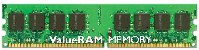 Kingston Technology ValueRAM 1GB 800MHz DDR2 Non-ECC CL6 DIMM geheugenmodule 1 x 1 GB 240-pin DIMM (KVR800D2N6/1G) thumbnail