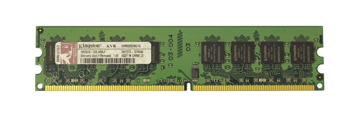 Kingston 1 GB DDR2 FSB800 240-pin CL6 (KVR800D2N6/1G) thumbnail