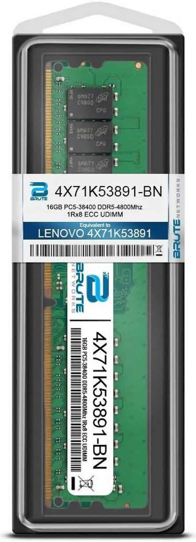 Lenovo 16GB DDR5 4800 MHz U-DIMM (4X71K53891) thumbnail