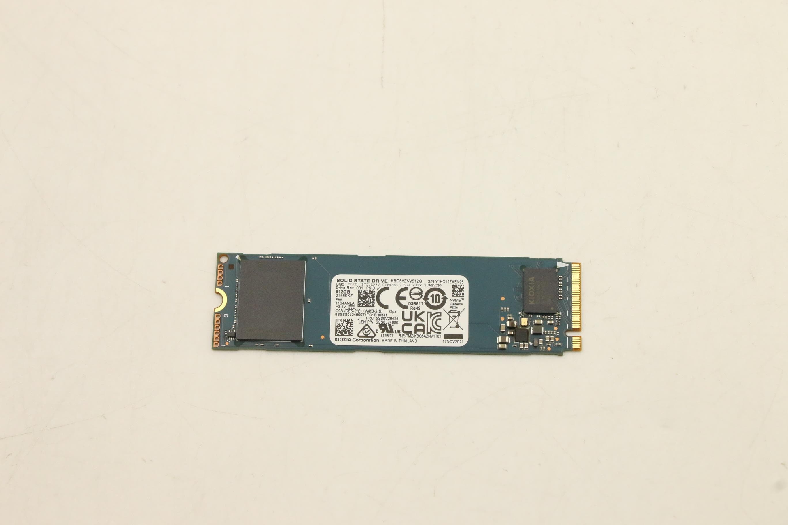 Lenovo SSD 256G M.2 2280 PCIe4x4 KIX OP (5SS0V26424) thumbnail