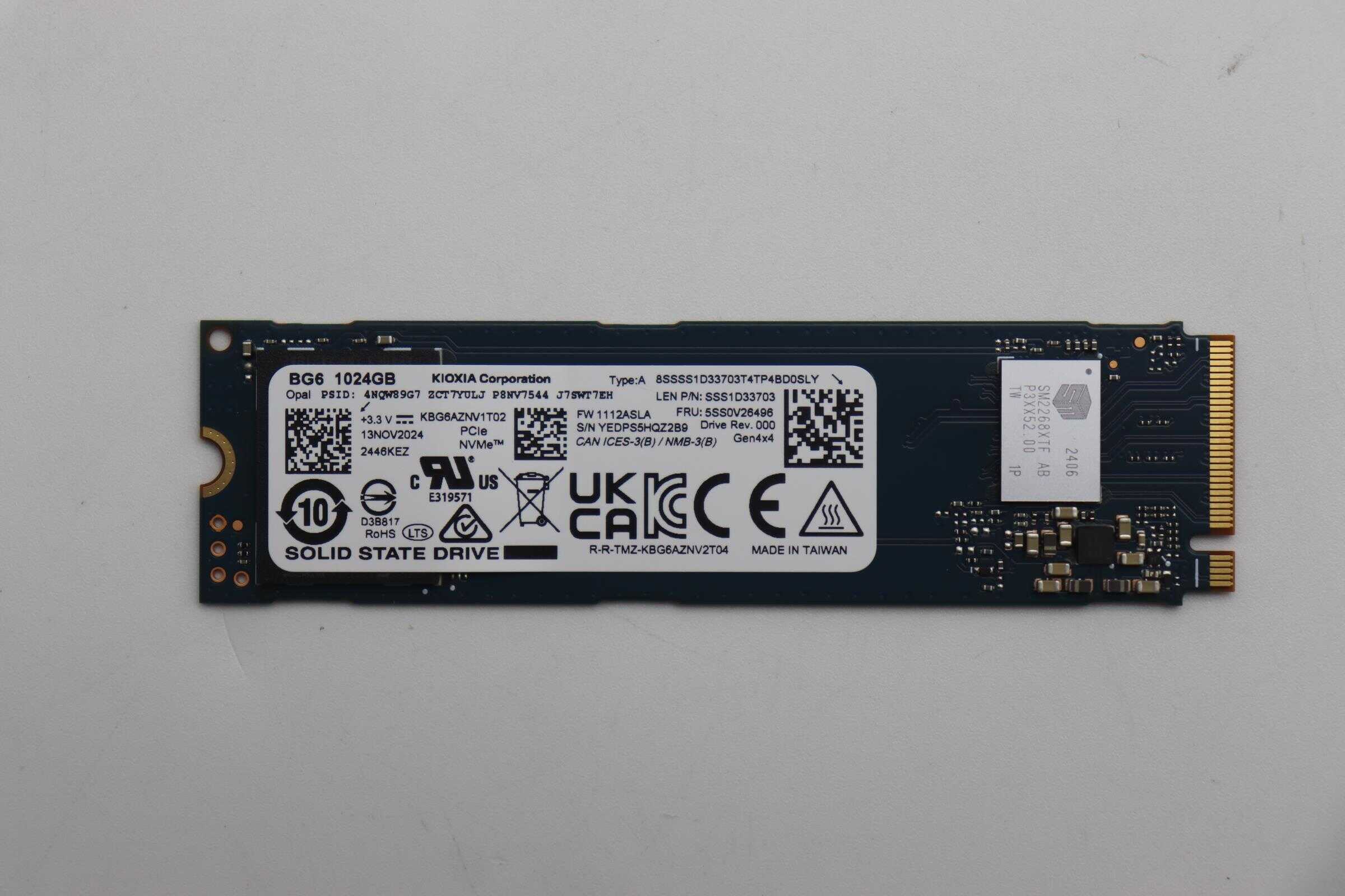 Lenovo M.2 SSD - ASM 1TB (5SS0V26426) thumbnail