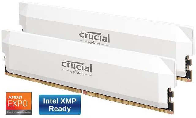 Micron Crucial Pro - Overclocking Edition - DDR5 - Kit (CP2K16G64C38U5W) thumbnail