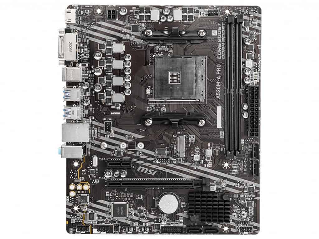 MSI A520M-A PRO AM4 Motherboard (911-7C96-001) thumbnail