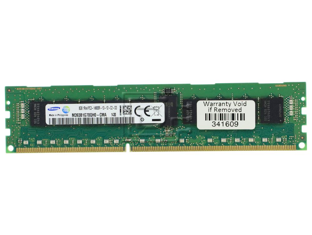 Samsung 16GB DDR3 FSB1600 240-pin REG x4 2R 1.35 (M393B2G70XX0-YK0) thumbnail