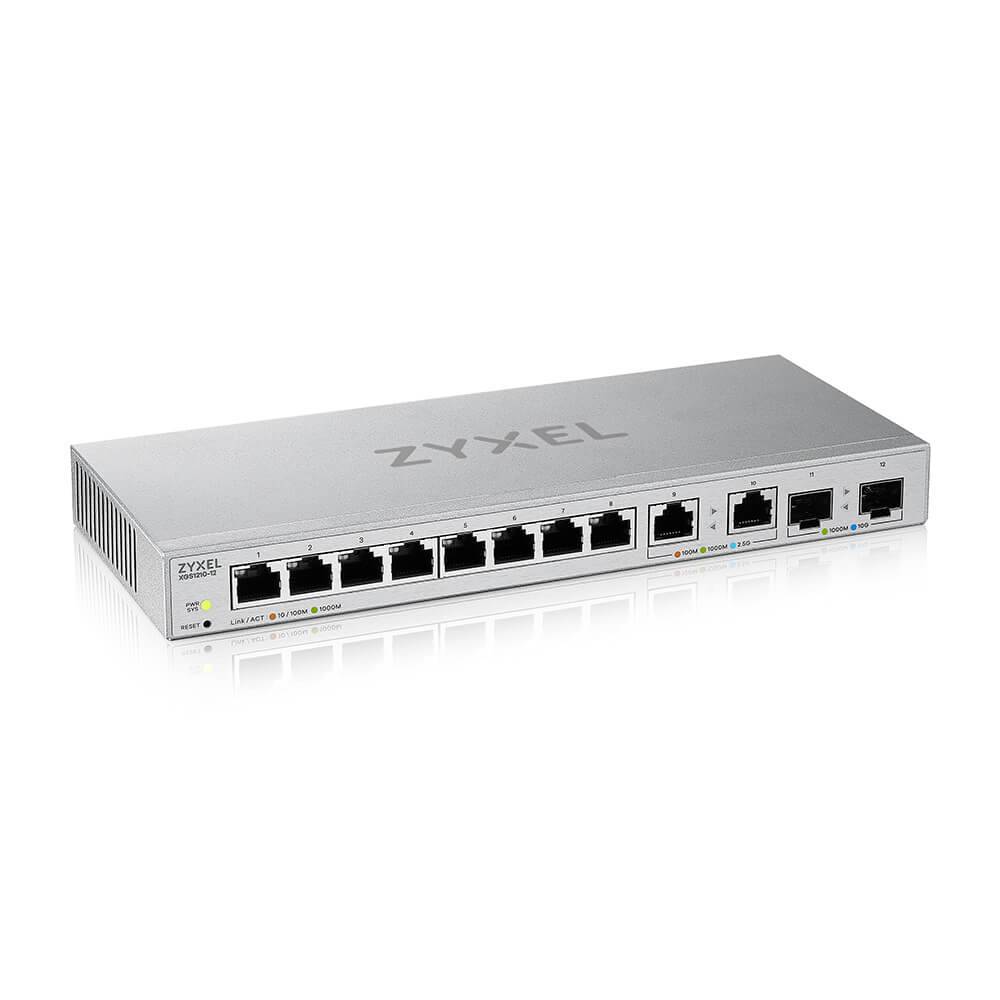 Zyxel 12-Port Smart Managed Switch,10x10G SFP+ 2x10GBit RJ45 (XS1935-12F-ZZ0101F) thumbnail