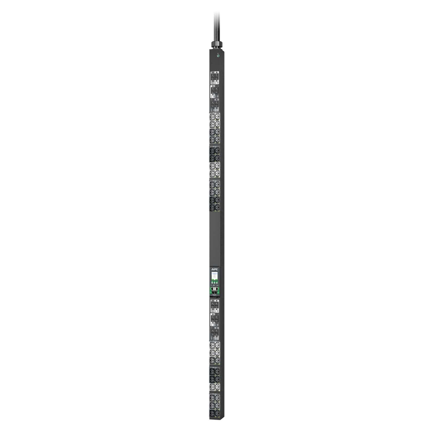 APC APDU10450SM - Switched & Metered-by-Outlet, 0U, 63A, 400V, (21x)C13/15/19/21, (21x)C13/15, IEC60309 63A 3Fase stekker (APDU10450SM) thumbnail
