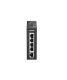 D-Link DIS-100E-05 netwerk-switch Unmanaged Fast Ethernet (10/100) DIN rail Zwart (DIS-100E-05) thumbnail