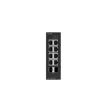 D-Link DIS-100G-10P netwerk-switch Unmanaged L2 Gigabit Ethernet (10/100/1000) Power over Ethernet (PoE) DIN rail Zwart (DIS-100G-10P) thumbnail