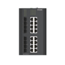 D-Link DIS-310G-24X netwerk-switch Managed L2/L3 Gigabit Ethernet (10/100/1000) DIN rail Zwart (DIS-310G-24X) thumbnail