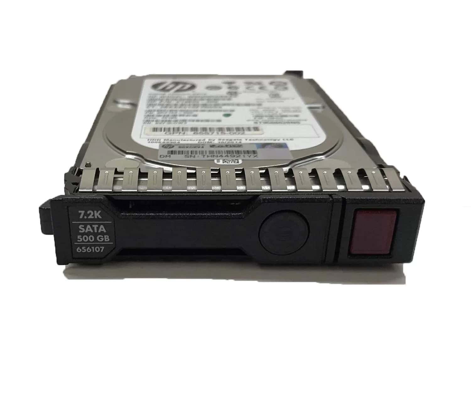 HP 500GB 6G SATA 7.2k 2.5in SC (656107-001) thumbnail