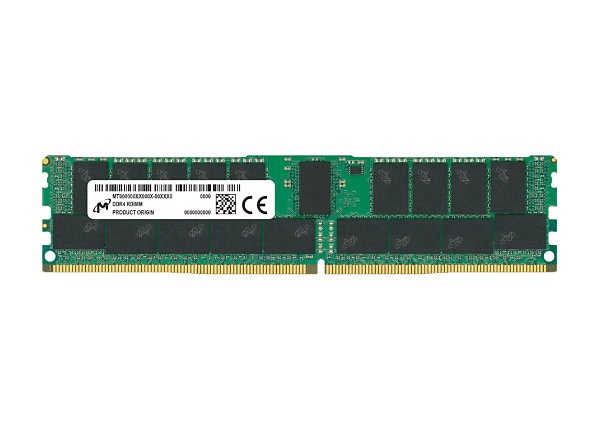Micron MTA36ASF8G72LZ-3G2R, 64 GB, 1 x 64 GB, DDR4, 3200 MHz, 288-pin DIMM (MTA36ASF8G72LZ-3G2R) thumbnail