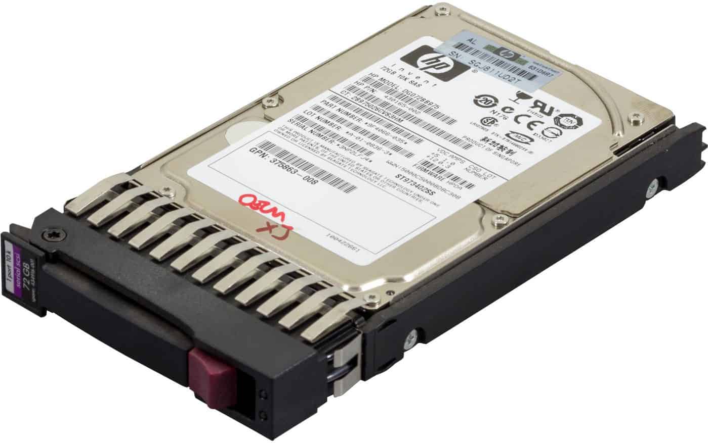 HP 72GB 10K DP SAS 2.5 (430165-002-RFB) thumbnail