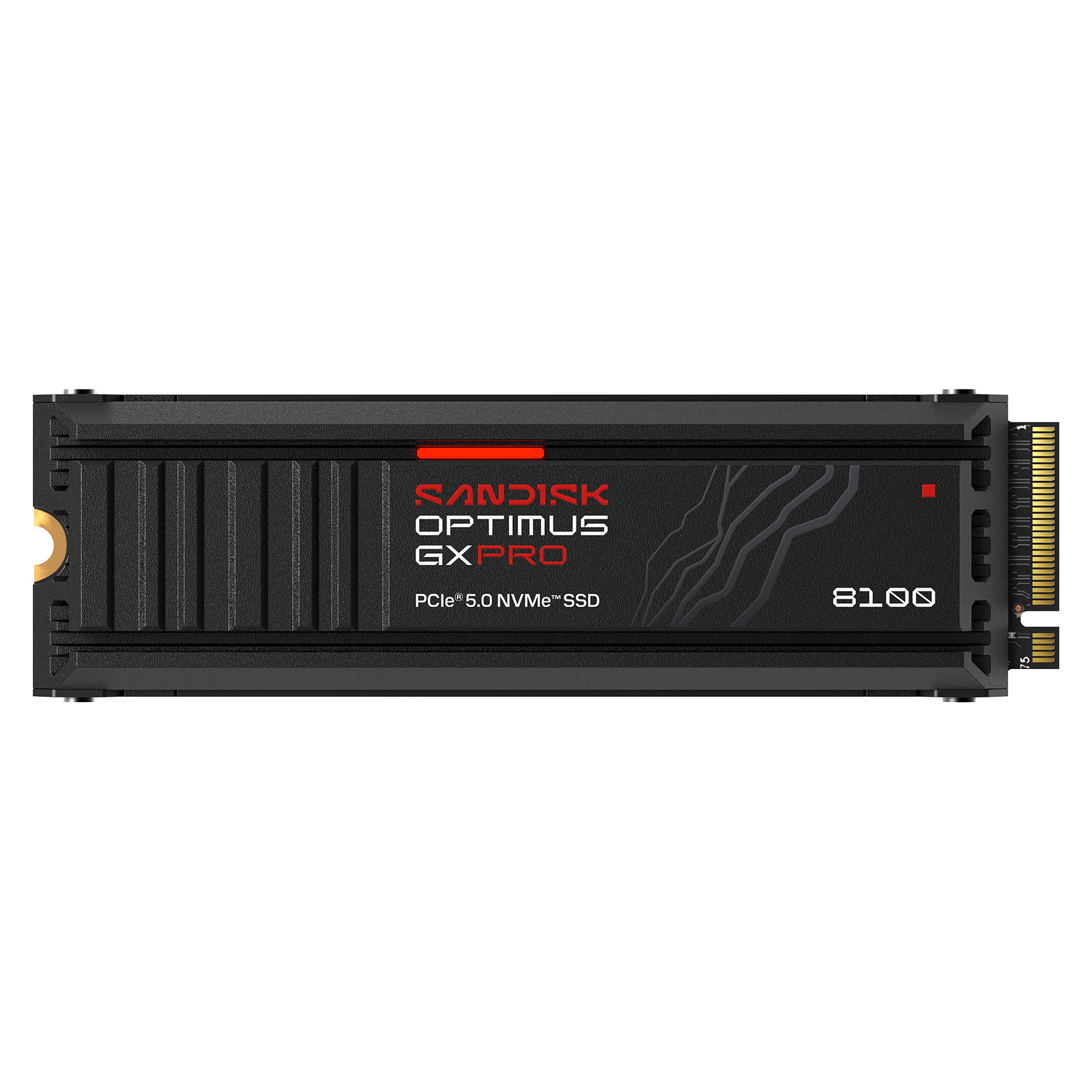 Sandisk SAD Optimus GX PRO 8100 2TB NVMe / M.2 / PCIe Gen5 / 14900MB/s read / 14000MB/s write (SDSP82200TAN-000E0) thumbnail