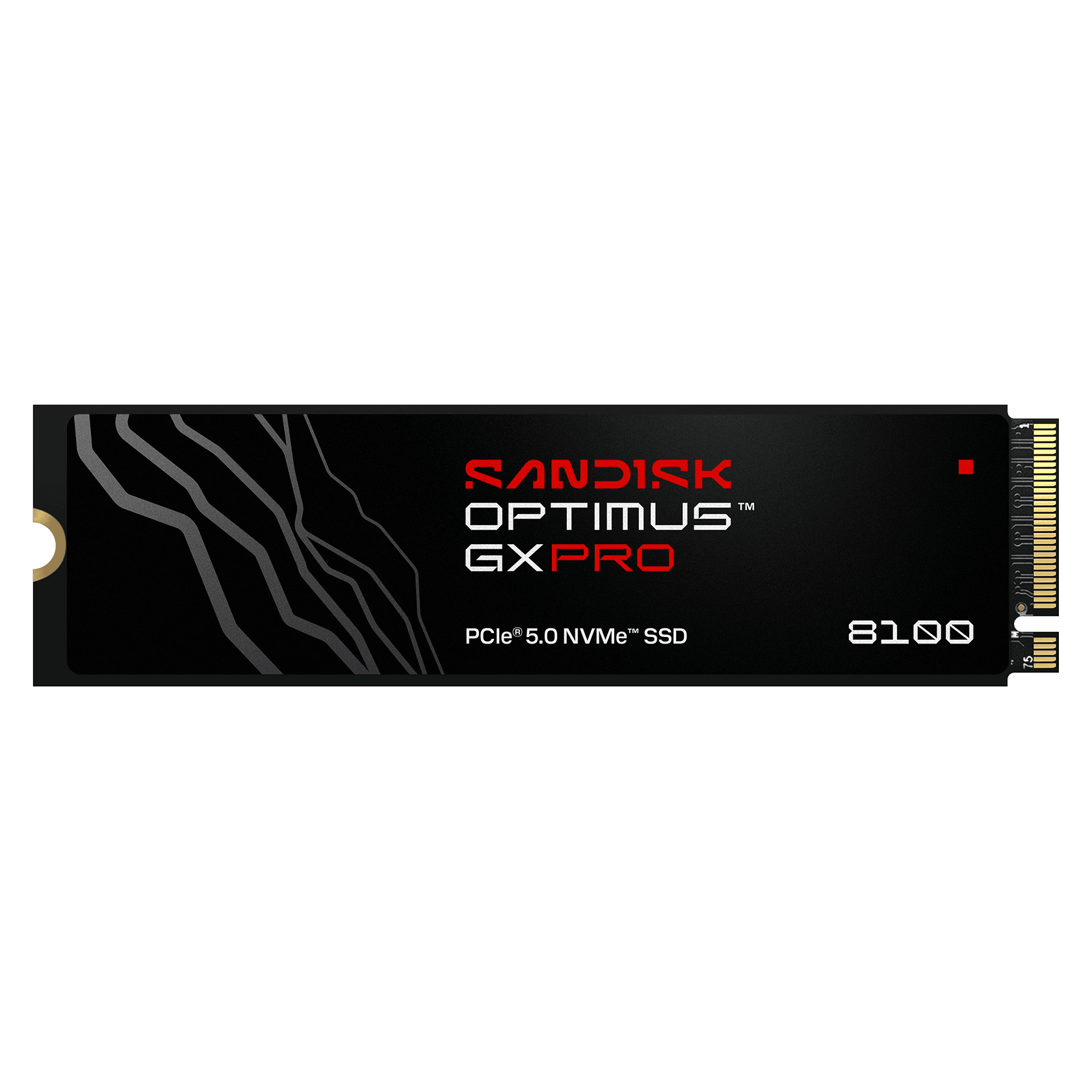 Sandisk SSD OPTIMUS GXPRO 8100 PCIe5 NVMe 4TB HS (SDSP82400TAH-000E0) thumbnail